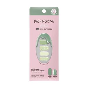 Matcha Dream Semi-Cured Art Gel Strips