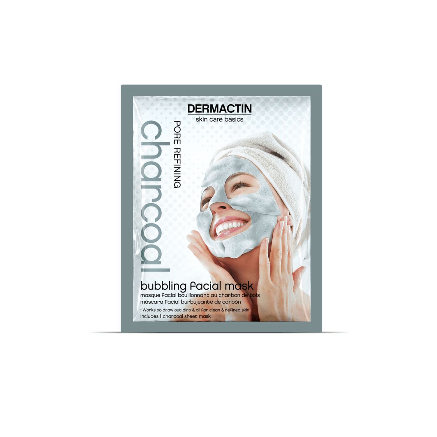 DermactinTS Charcoal Bubble Face Mask