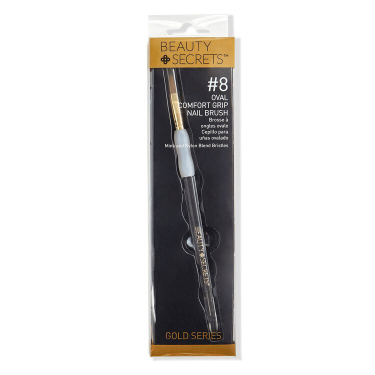 #8 Oval Pro Comfort Grip Nail Brush