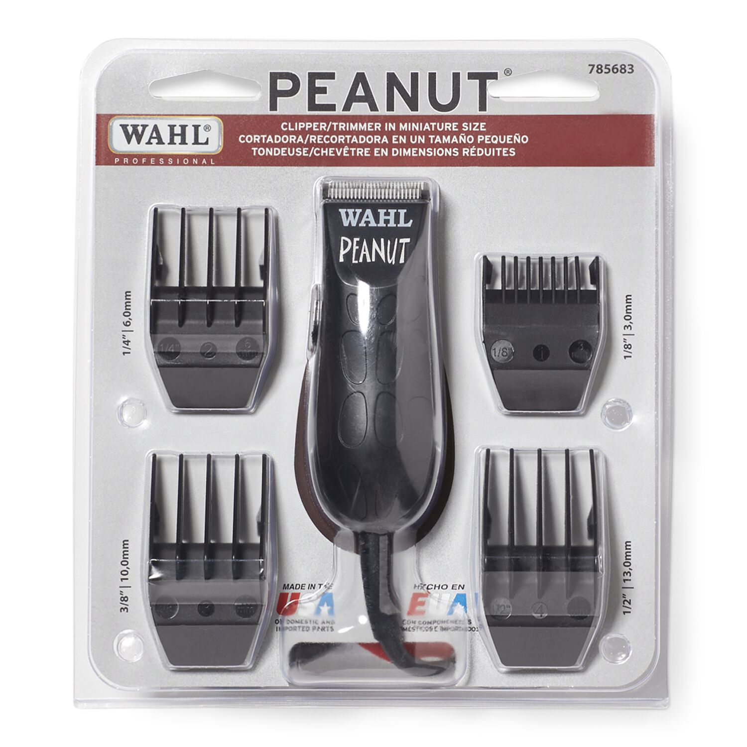 Black Peanut Clipper & Trimmer by Wahl Clippers and Trimmers Sally Beauty