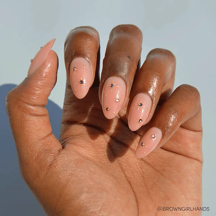 Pink Comet Press-On Nails