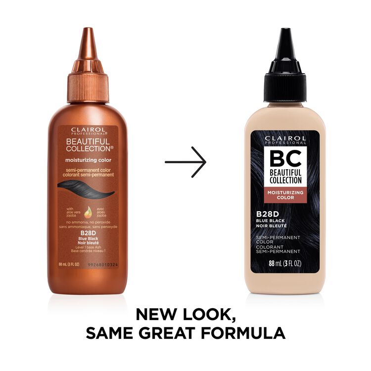 B28D Blue Black Semi Permanent Moisturizing Hair Color