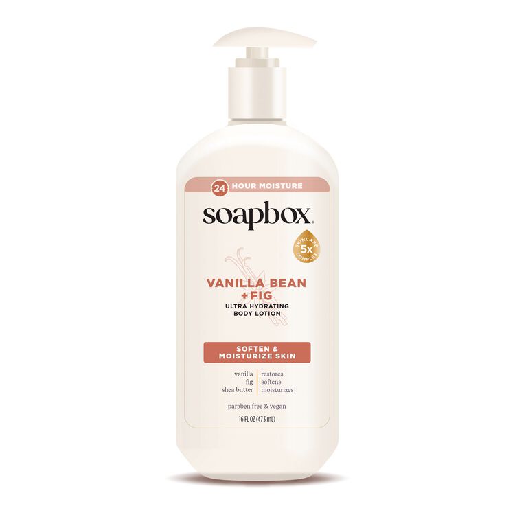 Soapbox Vanilla Bean & Fig Body Lotion