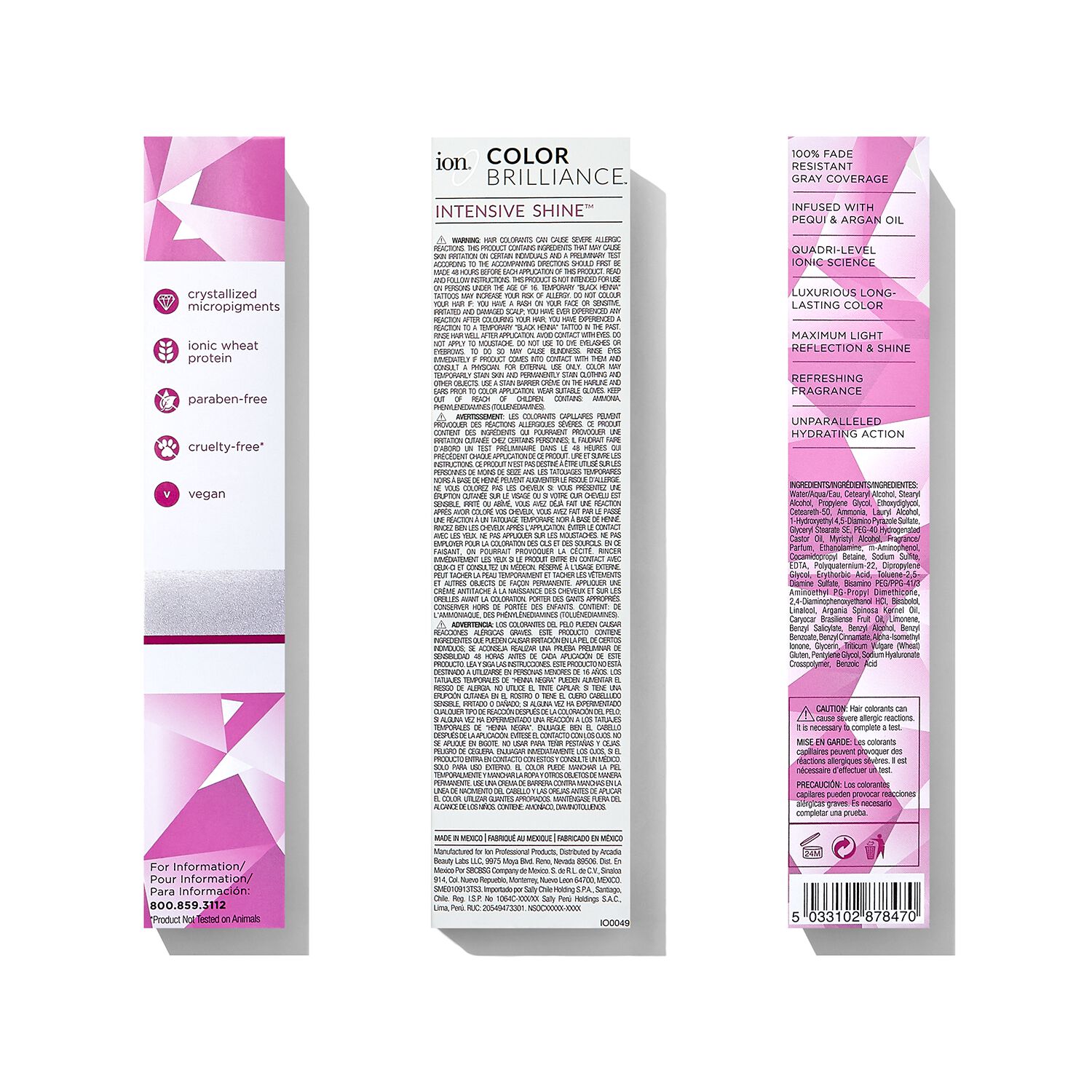 Ion True Tones for Dark Hair Permanent Crème Hair Color