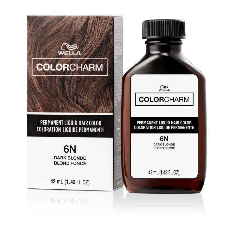 6N Dark Blonde Permanent Liquid Hair Color