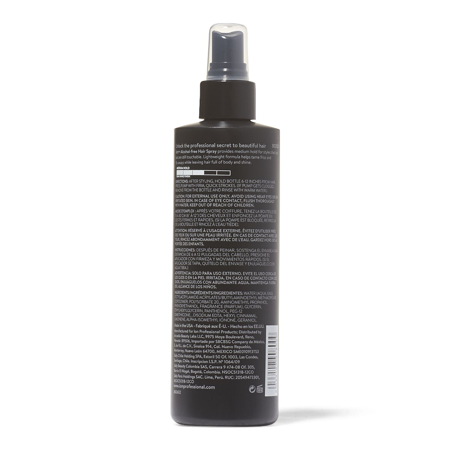 ion AlcoholFree Hair Spray Hair Sprays Sally Beauty