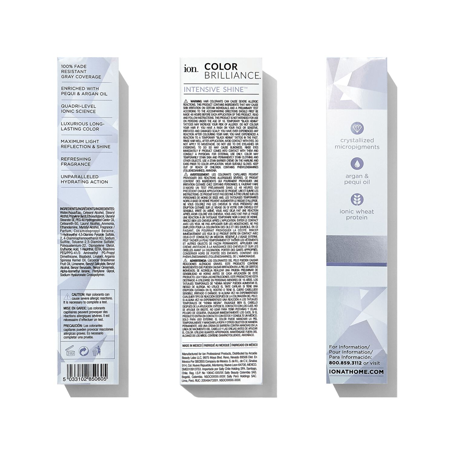 Ion 2VV Midnight Violet Black Permanent Creme Hair Color by Color