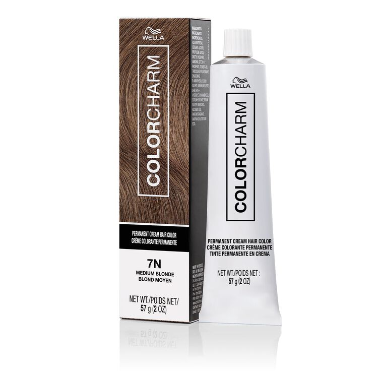 7N Medium Blonde Permanent Cream Hair Color