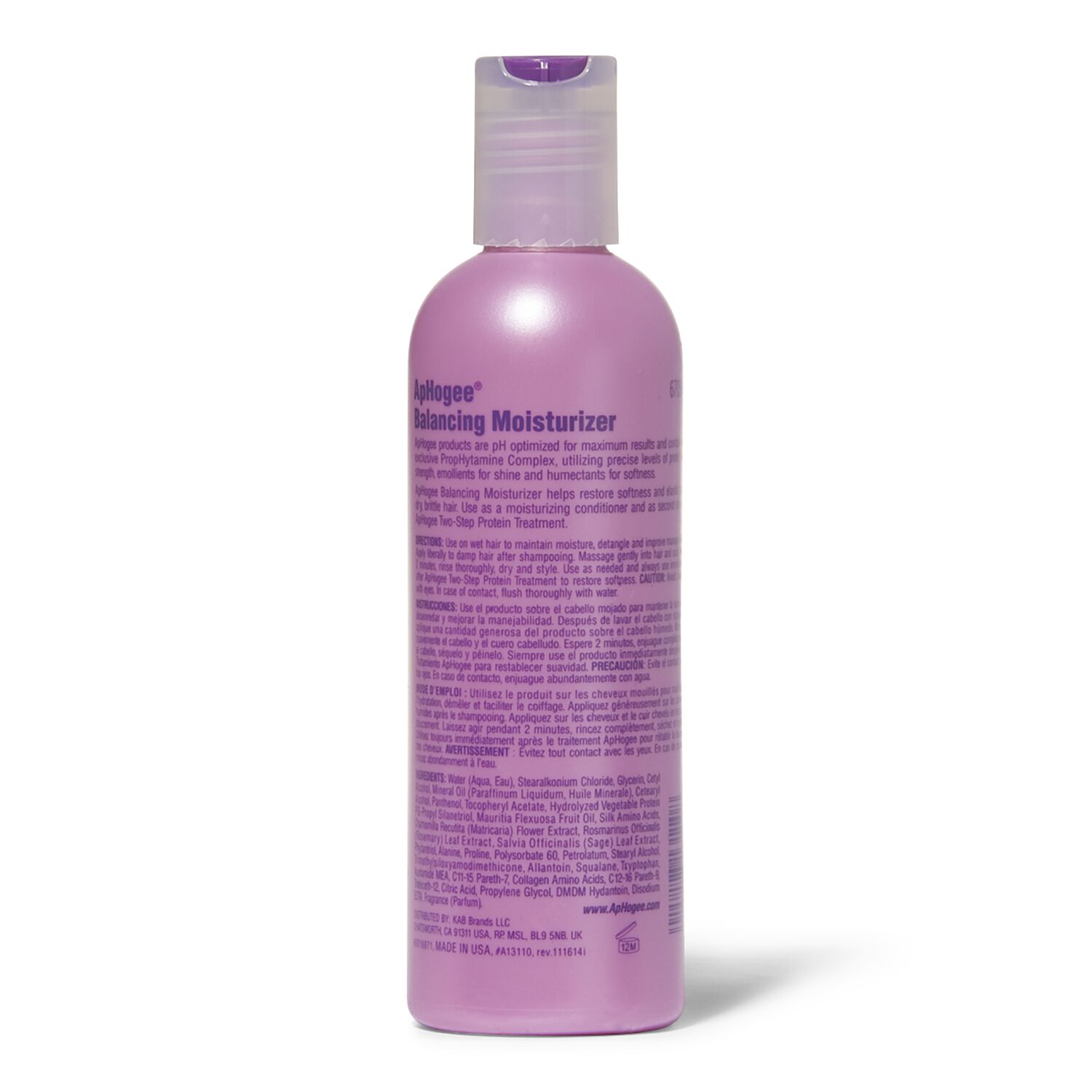 Balancing Moisturizer by ApHogee Conditioner Sally Beauty