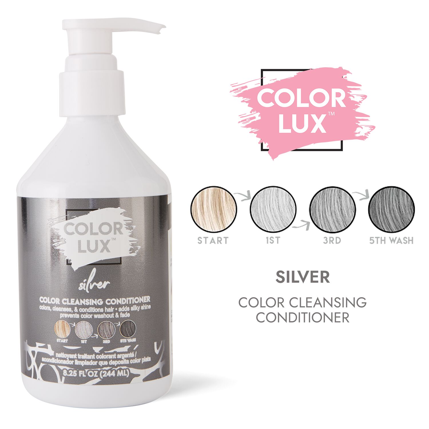 Color Lux Color Cleansing Conditioner Silver Color Protection