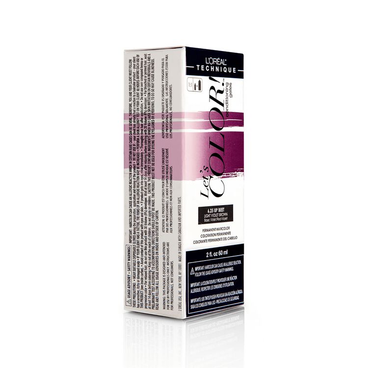 Let's COLOR! Conditioning Gelee Permanent Haircolor 6.25 Up Beet
