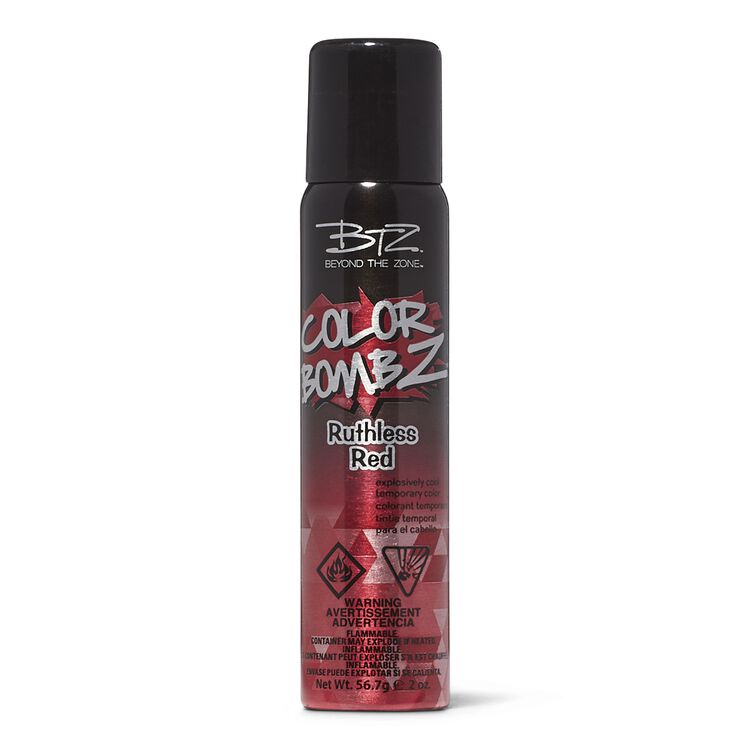 Ruthless Red Color Bombz Temporary Hair Color Spray By Beyond The Zone Temporary Hair Color Sally Beauty