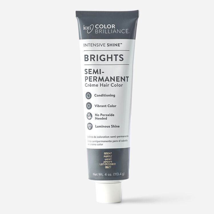 Semi-Permanent Brights Hair Color Purple