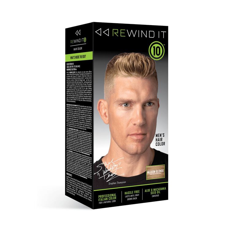 Medium Blonde Men's Hair Color