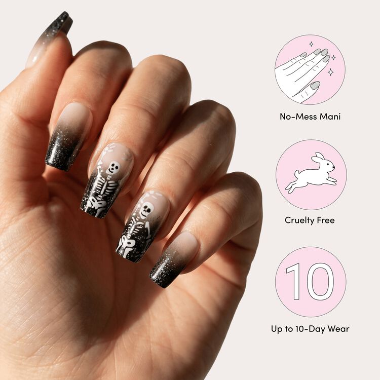 Nailbliss Gel Nails Midnight Marrow