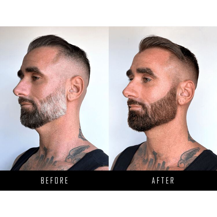 Medium Blonde Men's Beard and Mustache Color
