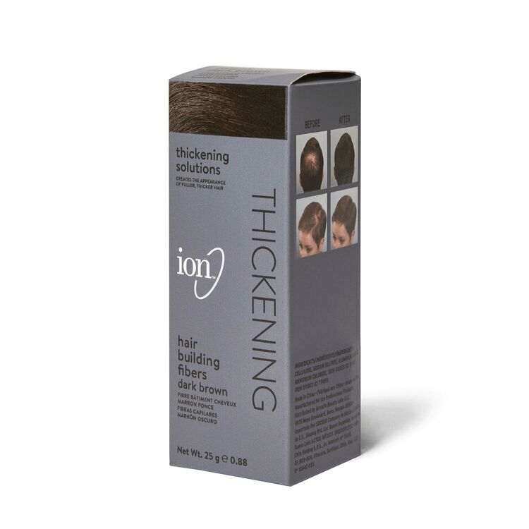 Dark Brown Hair Building Fibers