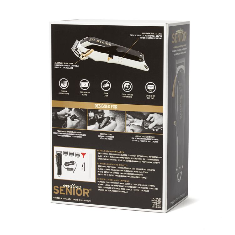 5 Star Cordless Senior Clipper
