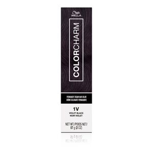 1V Violet Black Permanent Cream Hair Color