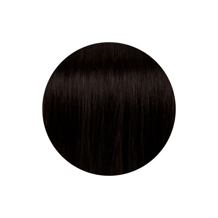 18" Ultra-Seamless Clip-in Hair Extensions Dark Brown