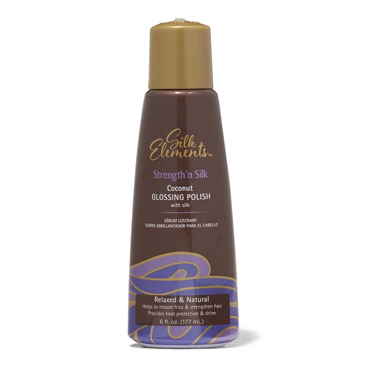 Silk Elements Strength ‘n Silk Coconut Glossing Polish Styling Products Textured Hair