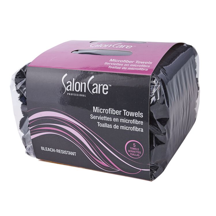 Black Microfiber Towels