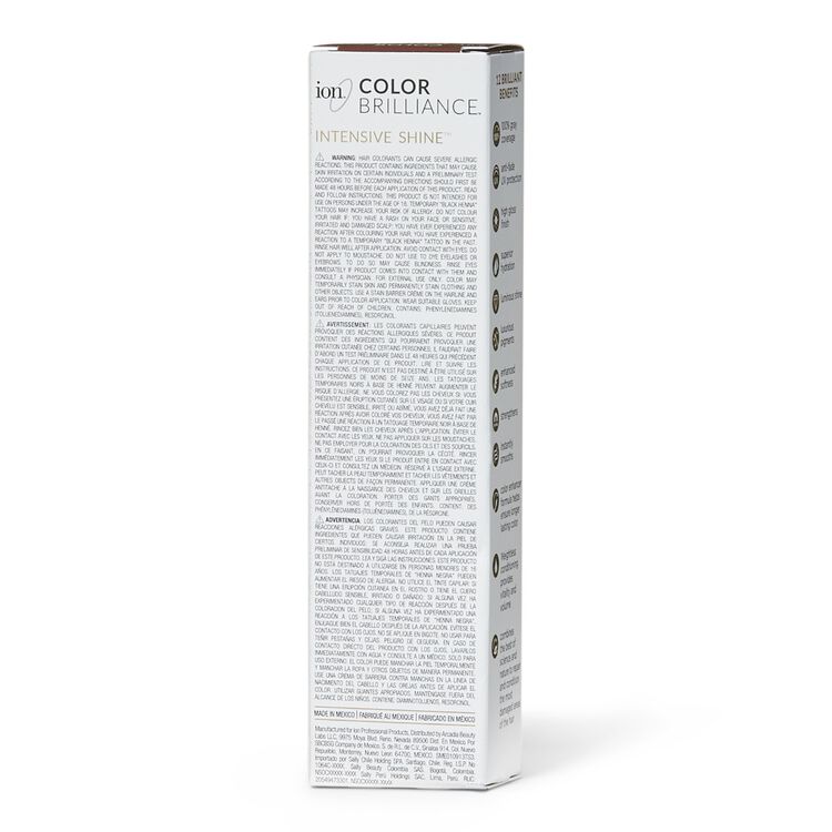 4N Medium Brown Brilliant 12 Permanent Gloss Hair Color