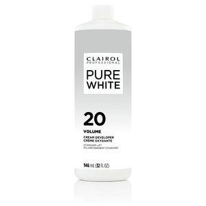 Pure White 20 Volume Creme Developer 32 Oz