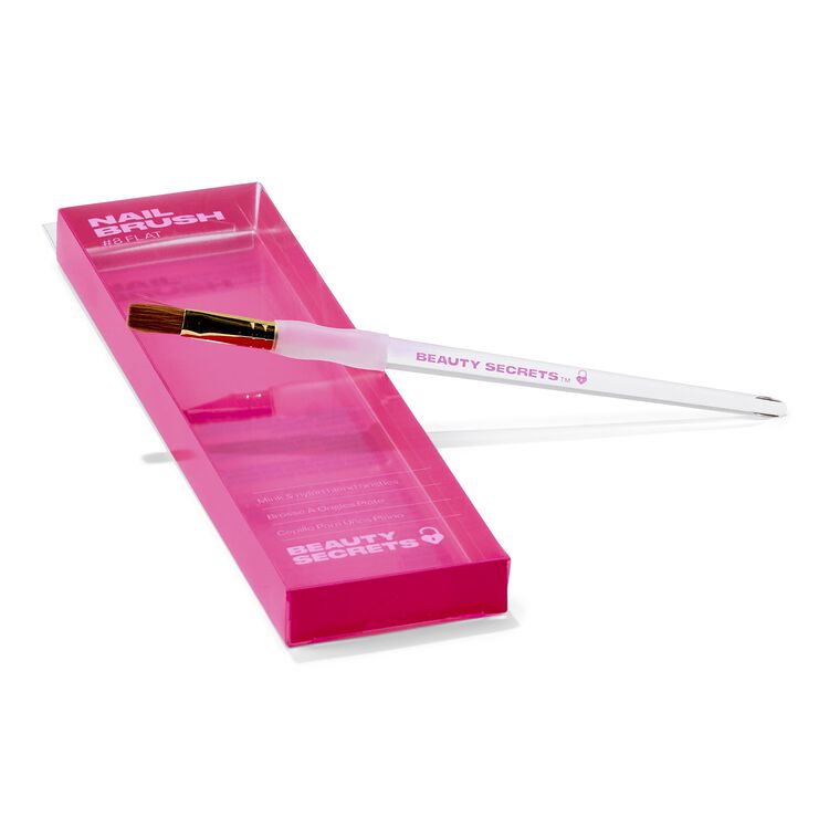 #8 Flat Pro Comfort Grip Nail Brush