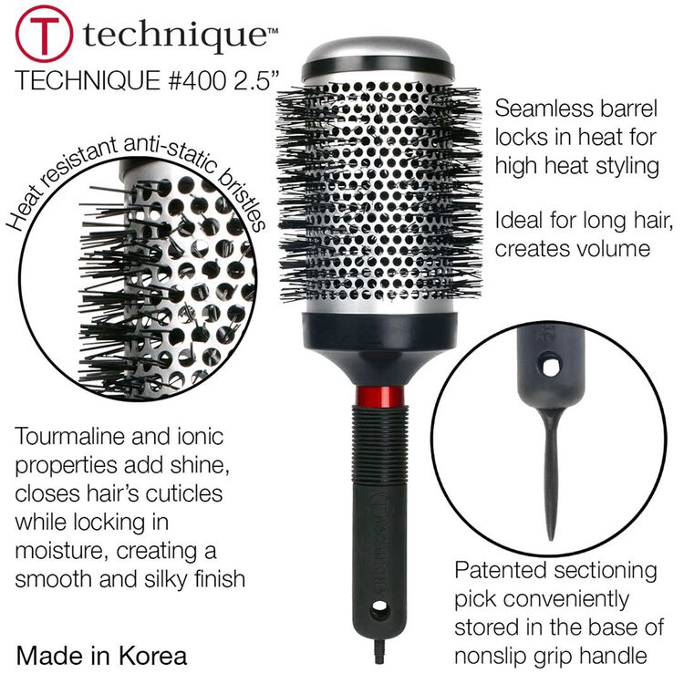 Technique Thermal Round Brush #400 2.5"