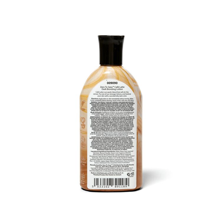 Café Latte Dark Tan Lotion