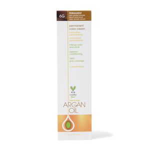 Argan Oil Permanent Color Cream 6G Dark Golden Blonde