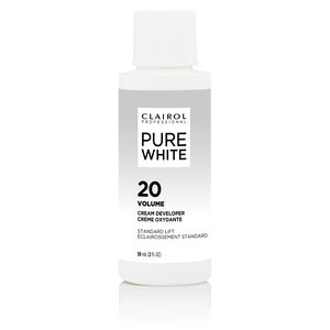Pure White 20 Volume Creme Developer 2 Oz