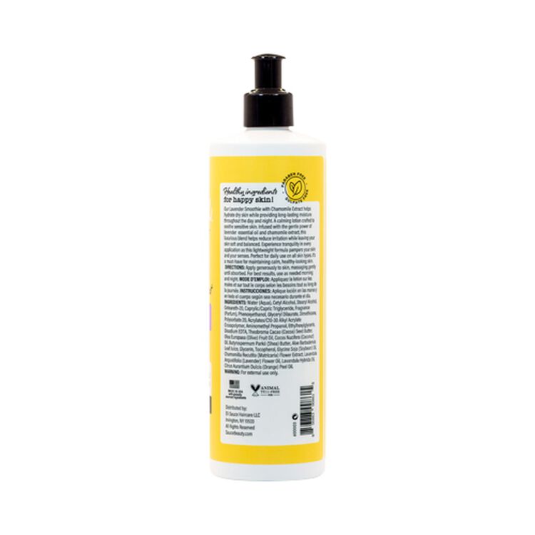 Lavender Smoothie With Chamomile Lotion
