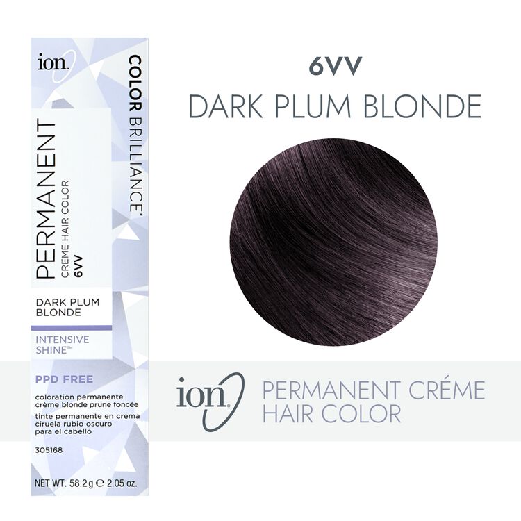 6VV Dark Plum Blonde Permanent Creme Hair Color