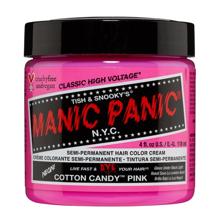 Cotton Candy Pink - Manic Panic Semi-Permanent Hair Color | Sally Beauty