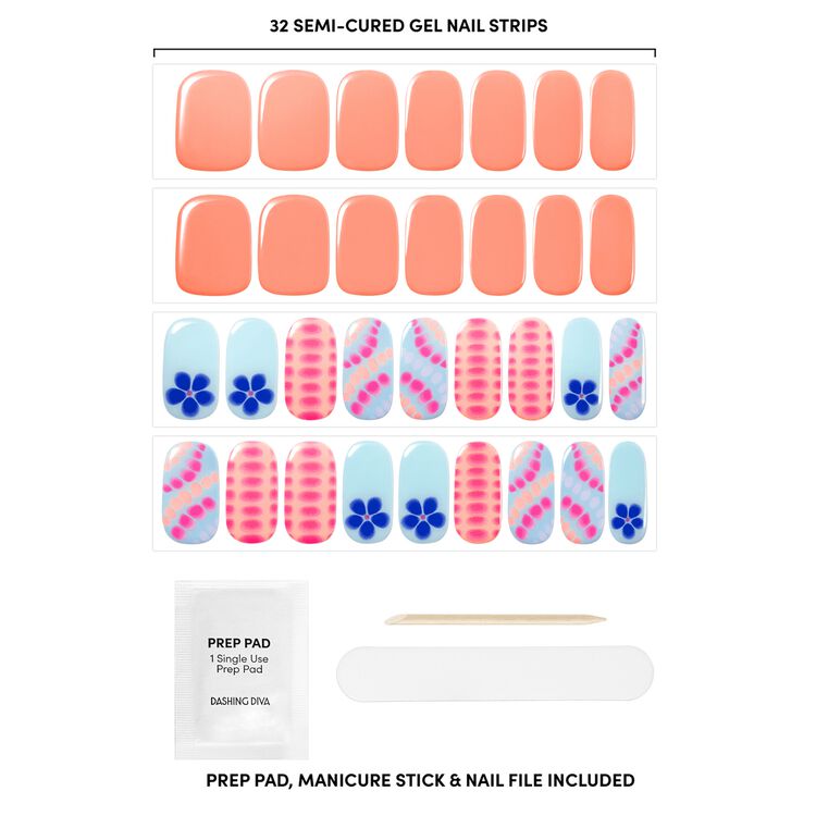 Glaze Art- Amsterdam Haze Gel Nail Polish Strips