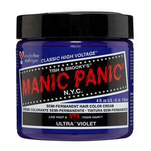 Manic Panic Semi-Permanent Hair Color Cream Ultra Violet