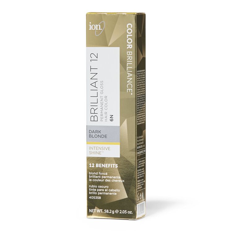 6N Dark Blonde Brilliant 12 Permanent Gloss Hair Color