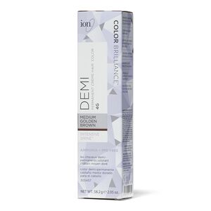 Intensive Shine 4G Medium Golden Brown Demi Permanent Creme Hair Color