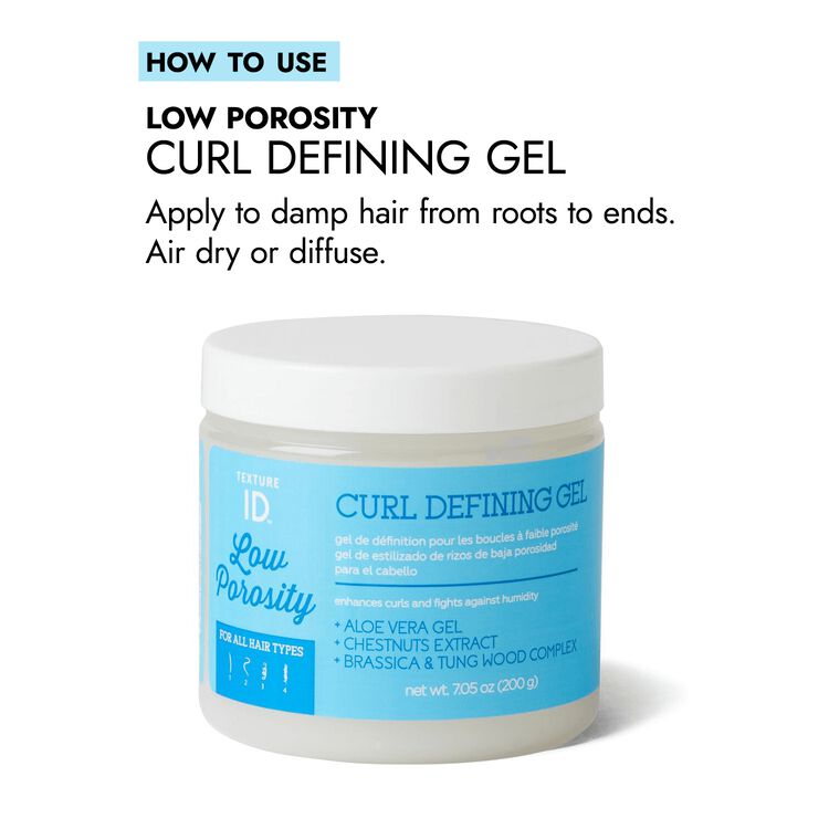 Low Porosity Curl Defining Gel