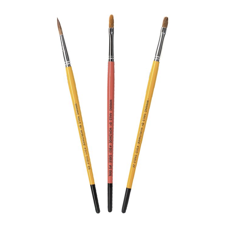 Sable Nail Brushes