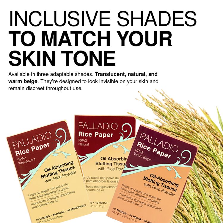 Rice Paper Blotting Tissues Natural