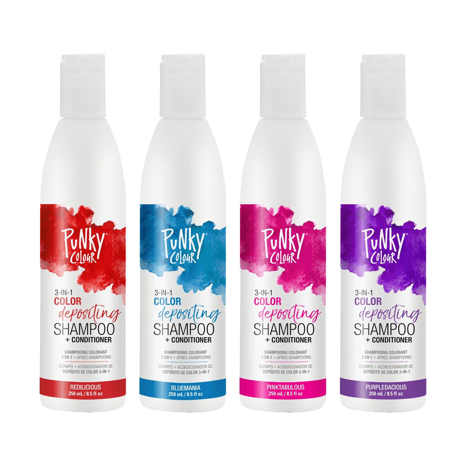 3 In 1 Color Depositing Shampoo & Conditioner by Punky Colour Color
