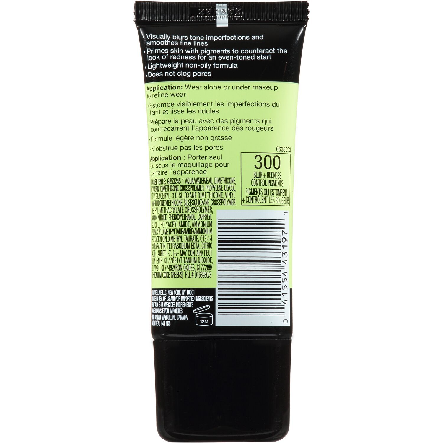 Maybelline Face Studio Master Prime Primer Blur + Redness ...