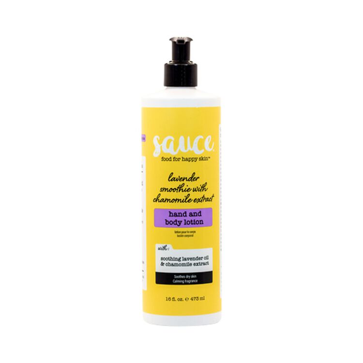 Lavender Smoothie With Chamomile Lotion