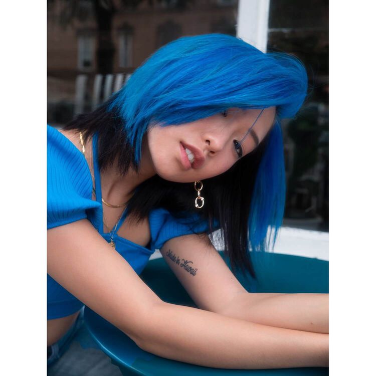 Loyal Blue Semi Permanent Conditioning Hair Color