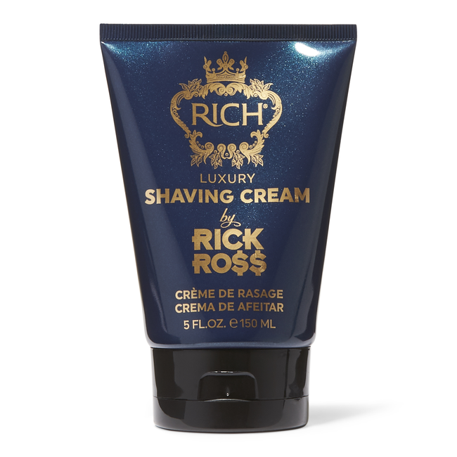Rich by Rick Ross Luxury Shaving Cream Men's Grooming Textured Hair