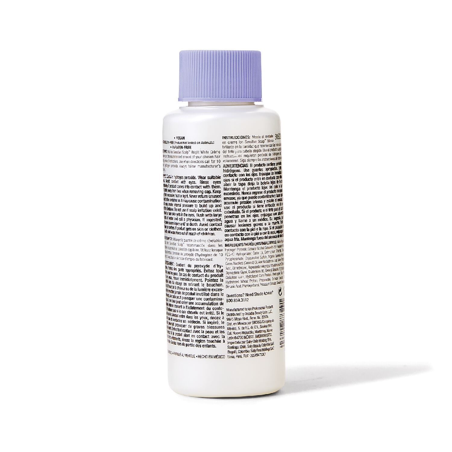 ion Bright White Sensitive Scalp Developer 10 Volume Developer Sally Beauty