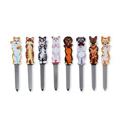 Assorted Cat and Dog Nail Files